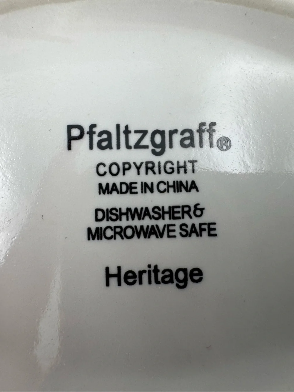 Vintage Pfaltzgraff Heritage‎ White Gravy Boat Underplate Set Creamer Tray